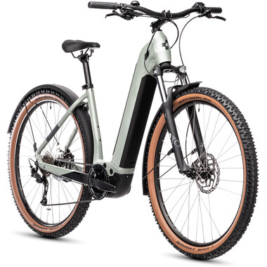 Bicicletta Ibrida Elettrica CUBE NURIDE HYBRID PERFORMANCE 625 ALLROAD WAVE Grigio 2021 0